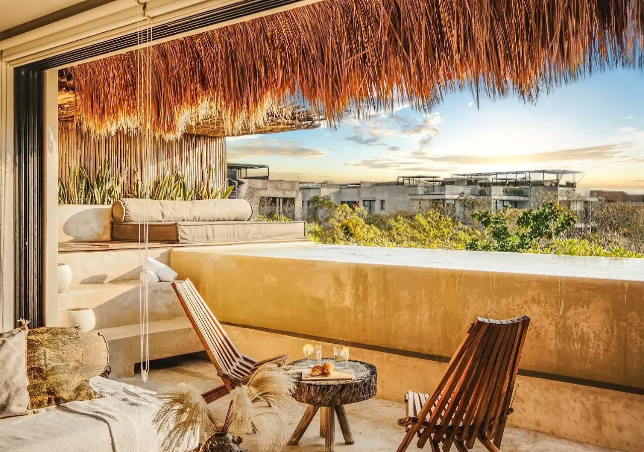 Отель Panoramic 3Br Ph With Private Pool Тулум Гостевой дом